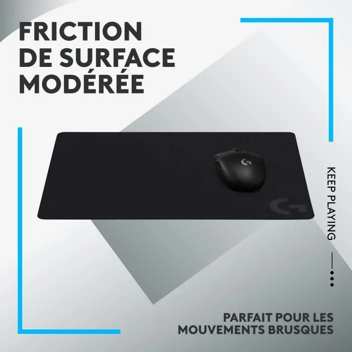 Logitech G240 Alfombrilla de Ratón para Juegos Negro