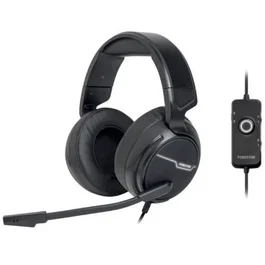 Fonestar Auricular Estéreo WIN-U USB con Micrófono LED Cable 2m para PC Mac PS4 Xbox
