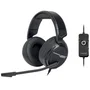 Fonestar Auricular Estéreo WIN-U USB con Micrófono LED Cable 2m para PC Mac PS4 Xbox