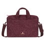 RIVACASE 7921 Maletín Burgundy Anvik para Portátil 14" - Rojo, Poliéster Impermeable con Compartimento para Tablet 10.5", Correa Ajustable, 0.59 kg