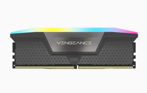 Corsair Vengeance RGB DDR5 64GB (2x32GB) 5200MHz CL40 - Gris
