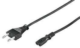 MicroConnect Cable de Alimentación Tipo C EU - C7, 1.8m para Radio y Televisor