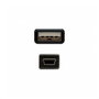 Nanocable 10.01.0400 Cable USB 2.0 Tipo A Macho a Micro-USB B Macho Negro 0.5m