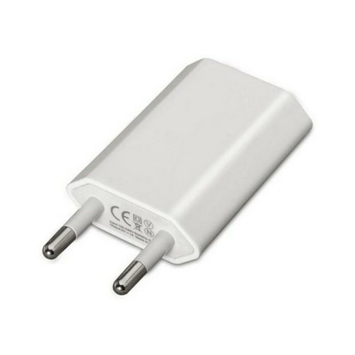 Nanocable Mini Cargador USB 5V-1A Blanco Nanocable Mini Cargador USB 5V-1A Blanco