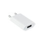 Nanocable Mini Cargador USB 5V-1A Blanco