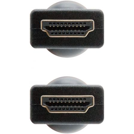 Nano Cable Cable HDMI 1.4 Alta Velocidad con Ethernet 10.15.1815 - Macho a Macho, 15 Metros, Negro