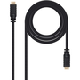 Nano Cable Cable HDMI 1.4 Alta Velocidad con Ethernet 10.15.1815 - Macho a Macho, 15 Metros, Negro