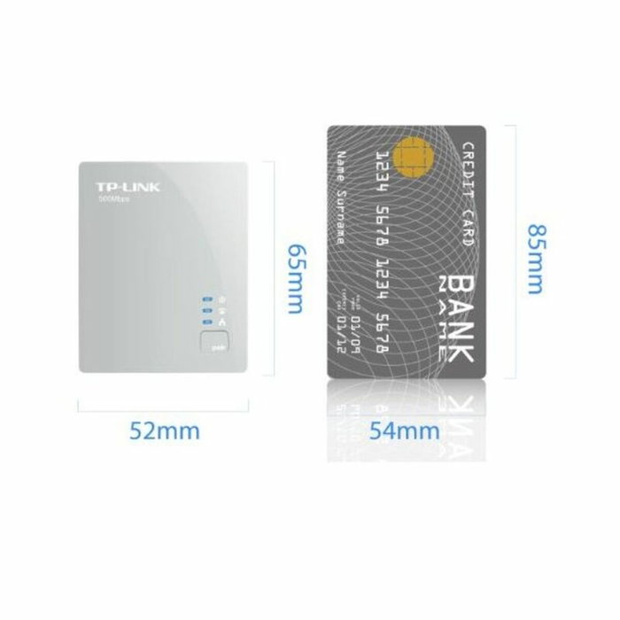 TP-Link TL-PA4010KIT Kit de Nano Adaptadores Powerline 600 Mbps (2 unidades) TP-Link TL-PA4010KIT Kit de Nano Adaptadores Powerline 600 Mbps (2 unidades)
