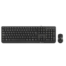 Teclado Y Raton Ngs Cocoa Usb Negro