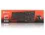 NGS Cocoa Kit Teclado y Ratón USB Negro