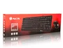 NGS Cocoa Kit Teclado y Ratón USB Negro
