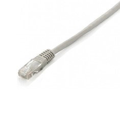 Equip 625410 Cable de Red Ethernet Cat6 U/UTP 1m - Beige - 10 Gbit/s, 250 MHz, Conector RJ45 Macho, Plug and Play, Conectores Chapados en Oro