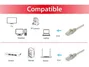 Equip Cable de Red Cat6 U/UTP 5m Beige RJ-45