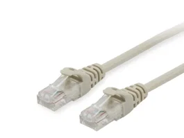 Equip 625416 Cable de Red Ethernet RJ45 Cat6 U/UTP 10m Beige, Conectores Macho Derechos Chapados en Oro, 10 Gigabit Ethernet