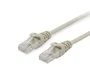 Equip 625416 Cable de Red Ethernet RJ45 Cat6 U/UTP 10m Beige, Conectores Macho Derechos Chapados en Oro, 10 Gigabit Ethernet