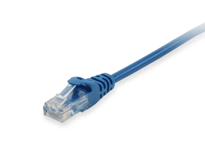 Equip 625433 Cable de Red RJ45 0.25m Categoría 6 (Cat6) U/UTP Azul - 10 Gigabit Ethernet, Plug & Play