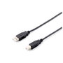 Equip Cable USB 2.0 Tipo A-B Macho-Macho 3m Negro
