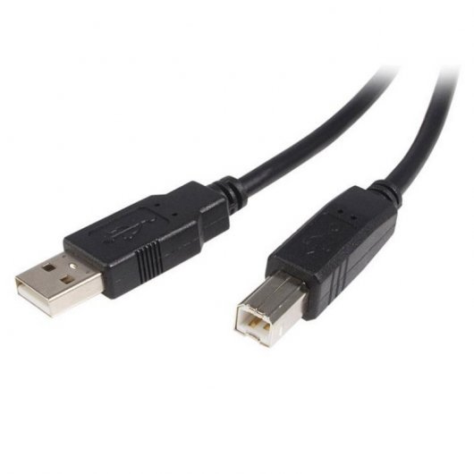 Equip Cable USB 2.0 Tipo A a Tipo B, 1,0 m, Negro