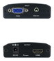 Nanocable Conversor SVGA+Audio a HDMI con Alimentación Negro