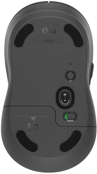 Logitech Signature M650 M Ratón Inalámbrico Mediano - Grafito