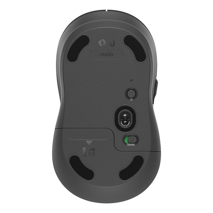 Logitech Signature M650 M Ratón Inalámbrico Mediano - Grafito