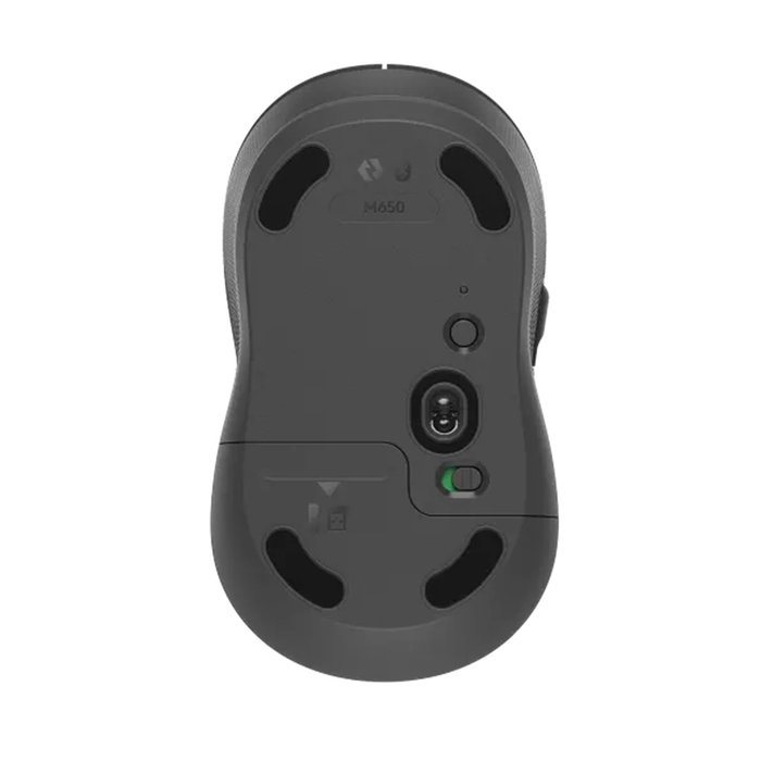 Logitech M650 Ratón Óptico Inalámbrico Mediano Grafito Logitech M650 Ratón Óptico Inalámbrico Mediano Grafito