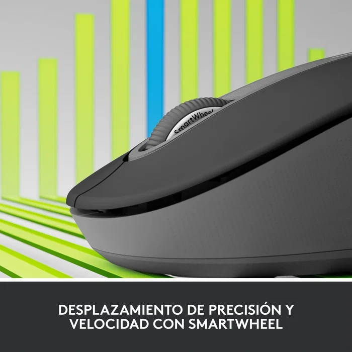 Logitech Signature M650 Ratón Óptico Inalámbrico Grafito Mediano Logitech Signature M650 Ratón Óptico Inalámbrico Grafito Mediano