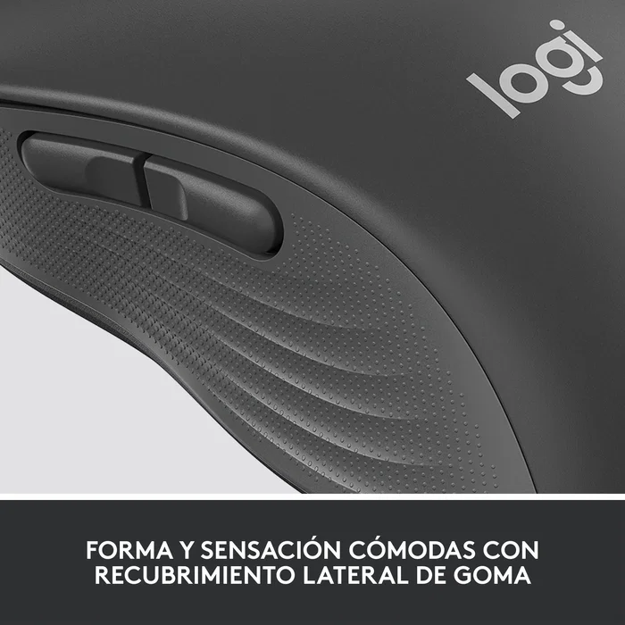 Logitech Signature M650 Ratón Óptico Inalámbrico Grafito Mediano Logitech Signature M650 Ratón Óptico Inalámbrico Grafito Mediano