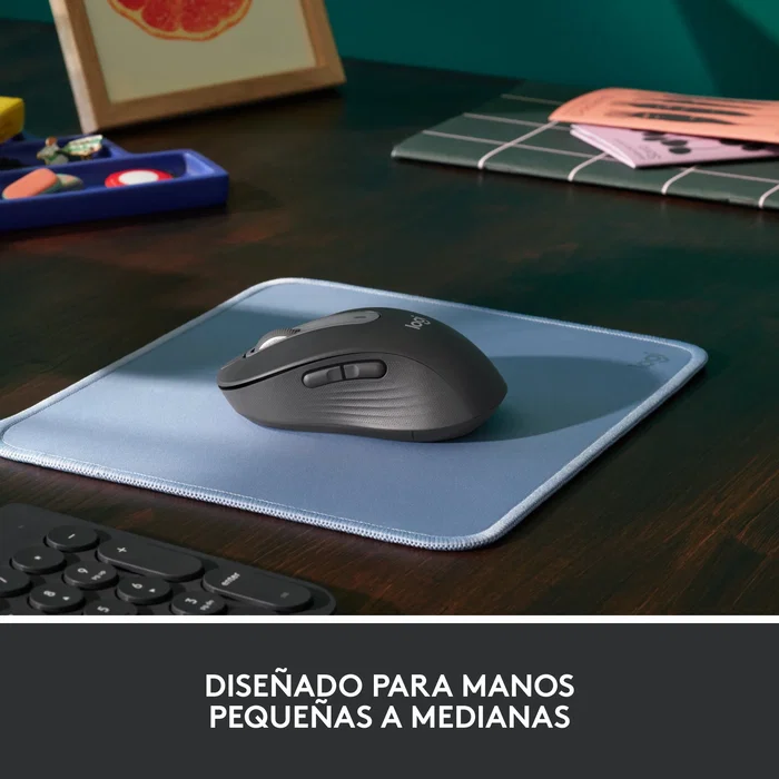 Logitech Signature M650 Ratón Óptico Inalámbrico Grafito Mediano Logitech Signature M650 Ratón Óptico Inalámbrico Grafito Mediano
