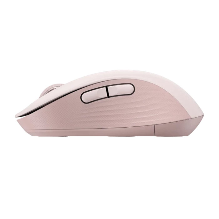 Logitech M650 M Ratón Inalámbrico Mediano Óptico Rosa Silencioso