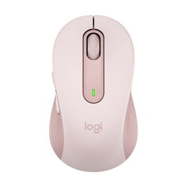 Logitech M650 M Ratón Inalámbrico Mediano Óptico Rosa Silencioso