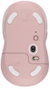 Logitech Signature M650 Ratón Inalámbrico Rosa Mediano