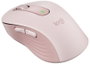 Logitech Signature M650 Ratón Inalámbrico Rosa Mediano
