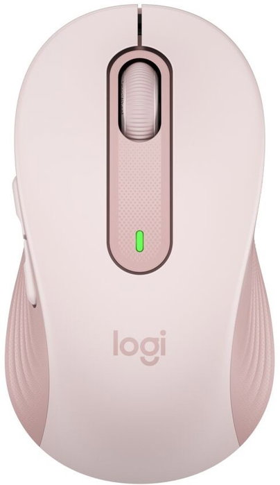 Logitech Signature M650 Ratón Inalámbrico Rosa Mediano