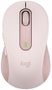 Logitech Signature M650 Ratón Inalámbrico Rosa Mediano