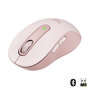 Logitech Signature M650 Ratón Inalámbrico Rosa Mediano