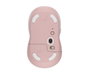 Logitech Signature M650 Ratón Inalámbrico Rosa Mediano