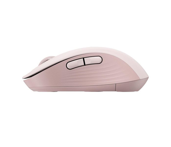 Logitech Signature M650 Ratón Inalámbrico Rosa Mediano