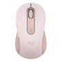 Logitech Signature M650 Ratón Inalámbrico Rosa Mediano