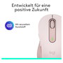 Logitech Signature M650 Ratón Inalámbrico Rosa Mediano