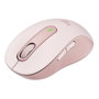 Logitech Signature M650 Ratón Inalámbrico Rosa Mediano