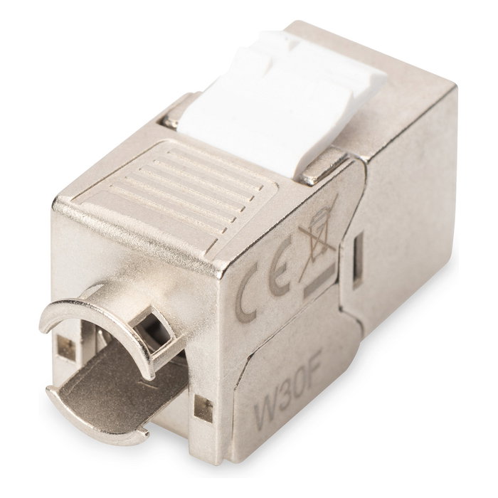 Digitus CAT6a RJ45 Buchse AWG 22-26 360° Werkzeuglos Módulo Keystone