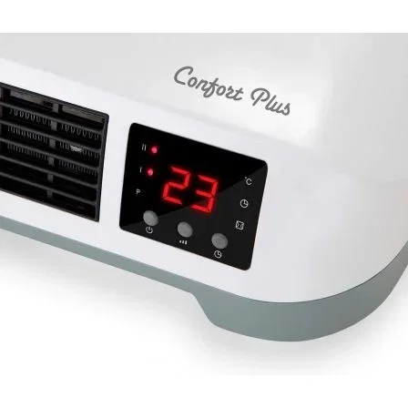 Orbegozo 17316 Split Calefactor SP 6000, 2 Niveles de Potencia 1000W-2000W, Programable, Mando a Distancia, IP-22, Calefactor Baño