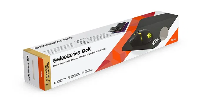 SteelSeries QcK Alfombrilla de Ratón Gaming Negro - Tela, Base Antiderrapante, 320x270x2mm (63004)