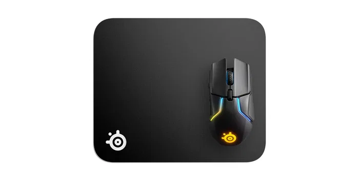SteelSeries QcK Alfombrilla de Ratón Gaming Negro - Tela, Base Antiderrapante, 320x270x2mm (63004)