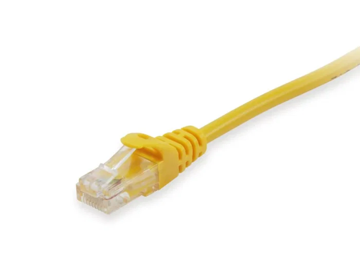 Equip Cable de Red Ethernet Cat6 U/UTP 2 m RJ45 Macho Derecho Amarillo para 10 Gigabit Ethernet 10000 Mbit/s Referencia 625461