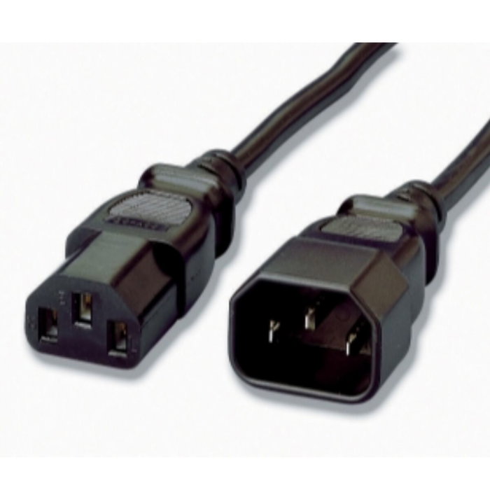 Equip Cable extensor alimentación C14 a C14 de 1,8 Metros Equip Cable extensor alimentación C14 a C14 de 1,8 Metros