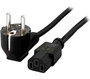EQUIP Cable de Alimentación C13 a Schuko CEE7/4 1,8m Angular Negro 112120