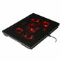 Mars Gaming MNBC2 Base de Refrigeración para Portátiles hasta 17,3 con 5 Ventiladores e Iluminación LED Roja