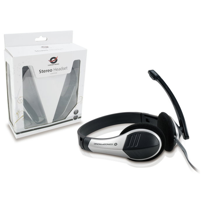 Conceptronic Chatstar2 V2 Auriculares Estéreo con Micrófono Flexible